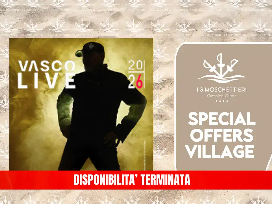 Offerta speciale concerto Vasco Rossi a Ferrara 