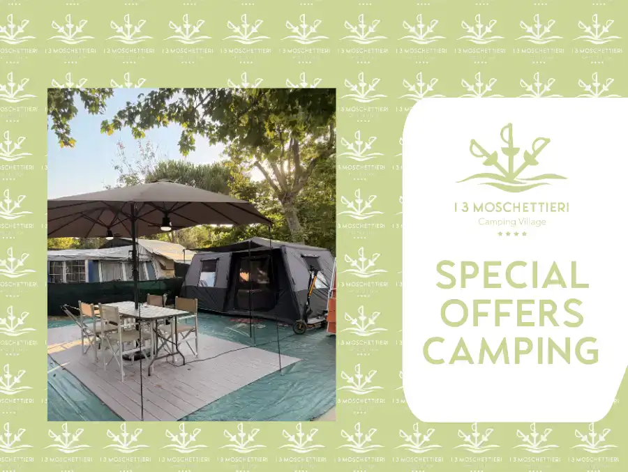 Offerta Luglio al Mare: -20% sul Campeggio
